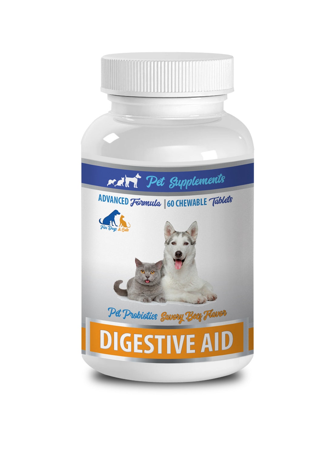 Cat Digestive Support Pet Digestive Aid Probiotics for Etsy