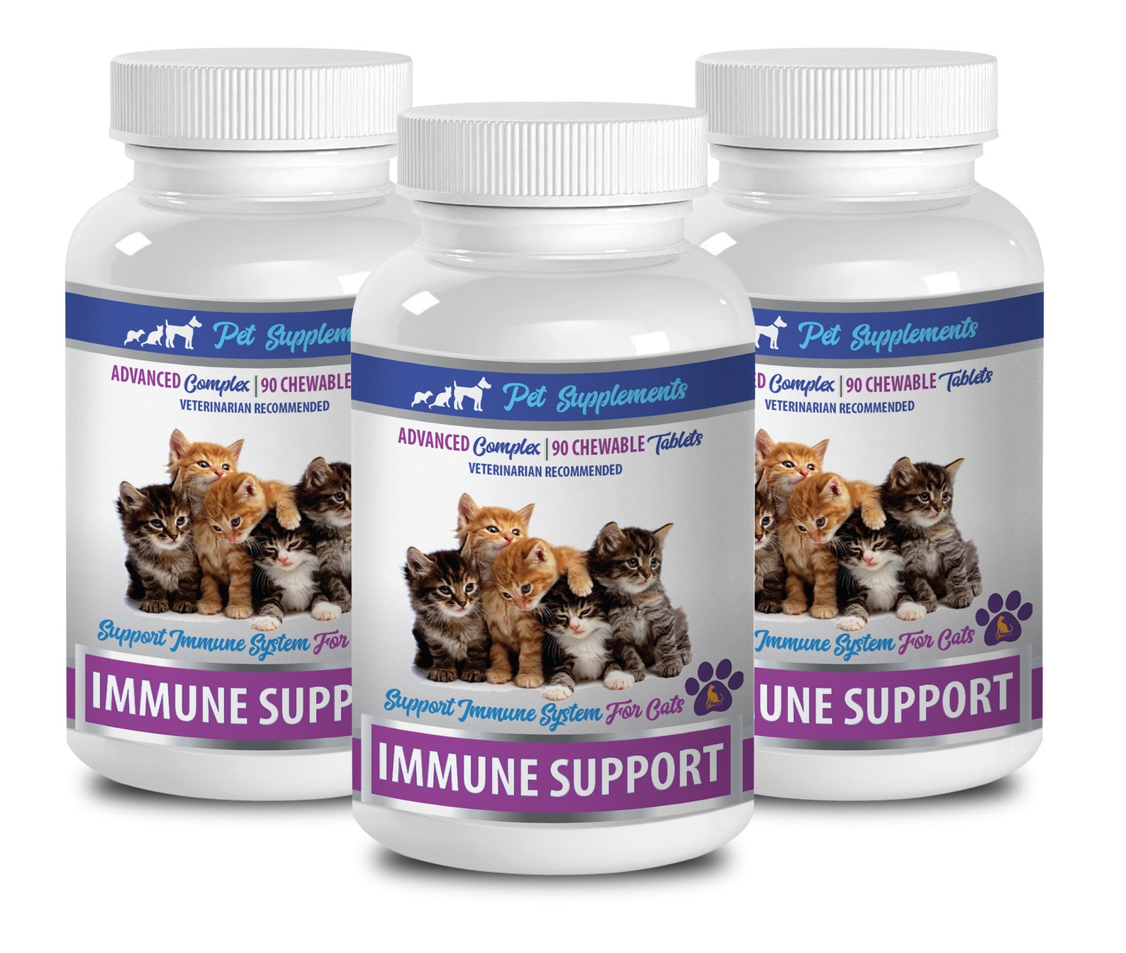 Older Cat Supplements Immune Support for Cats Vet Etsy