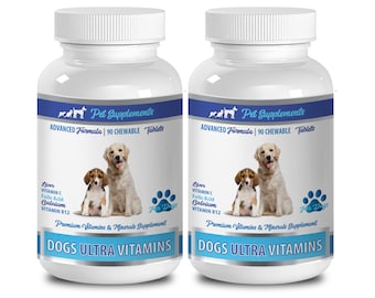 Dog Ultra Vitamins – Chewable Advanced Formula, 180 Count