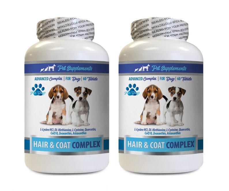 Dog Allergy Relief Pills Dogs Hair and Coat Complex Etsy