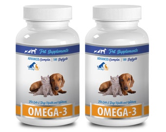 Cápsulas blandas de aceite de sardina Omega-3: Salud articular para perros y gatos (360 unidades)