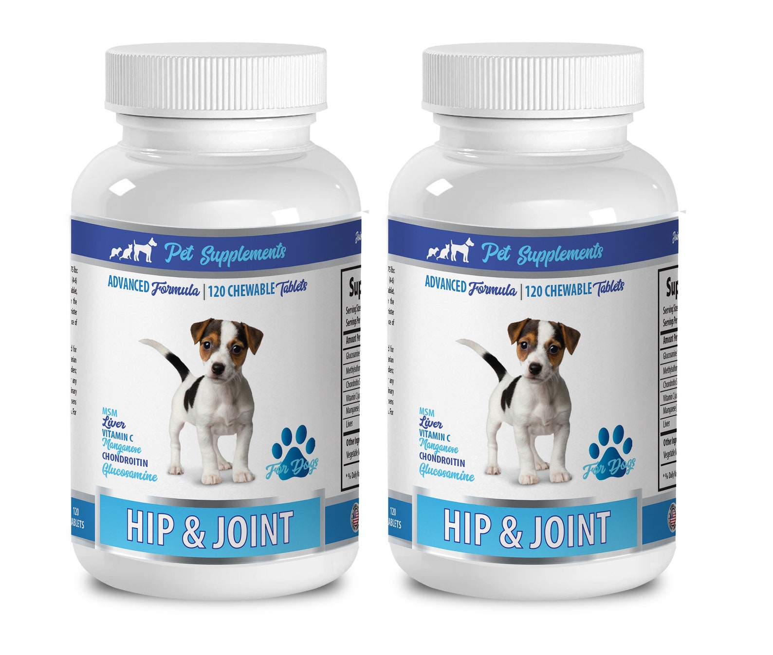 Pet Joint Support Hip & Joint Support for Dogs Chewable Dog Msm