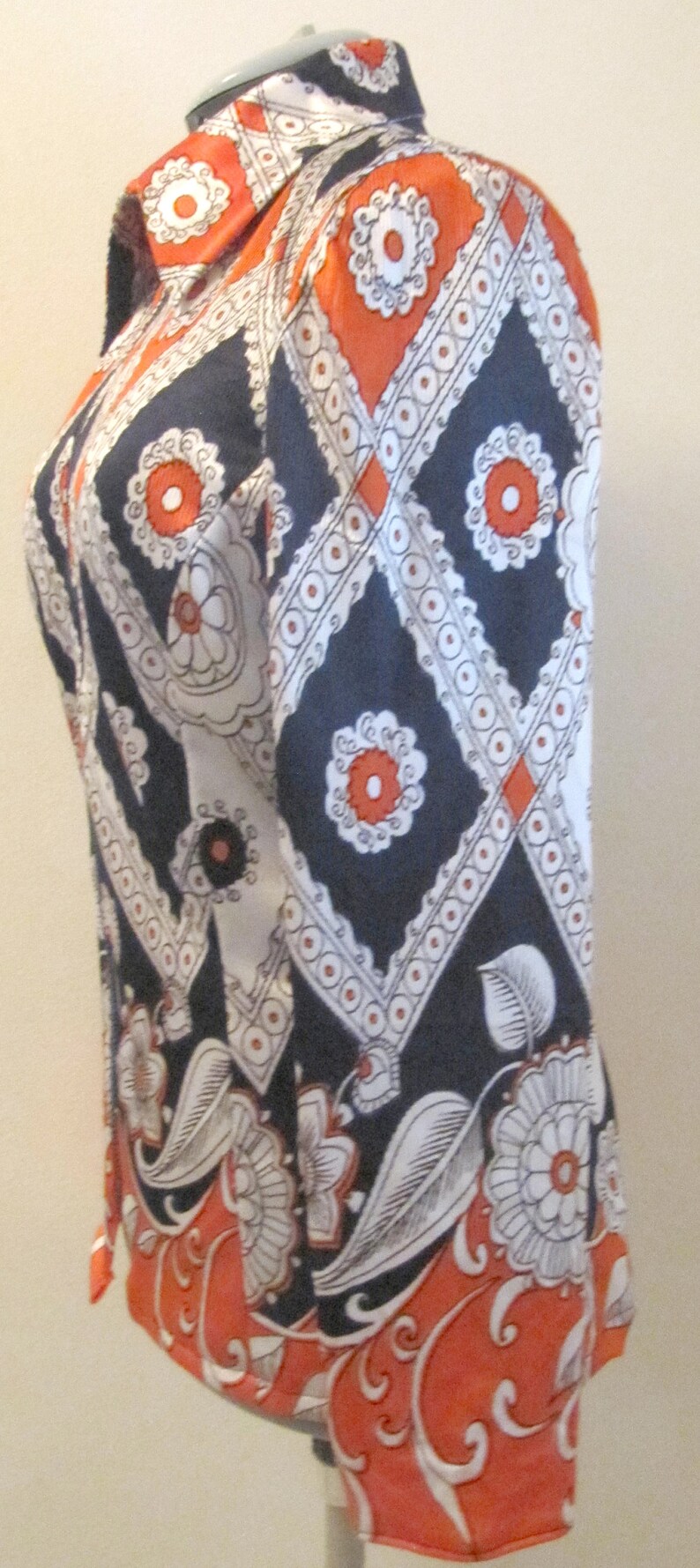 VERY RETRO Ladies Western Pleasure Rail Horse Show Shirt