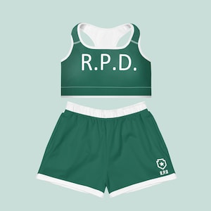Rebecca Chambers Casual Cosplay Athletic Set // Cosplay Gym, Basketball Shorts, Has Pockets