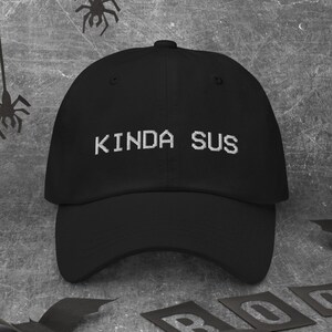 There Is An Imposter Among Us Distressed Baseball Hat Etsy