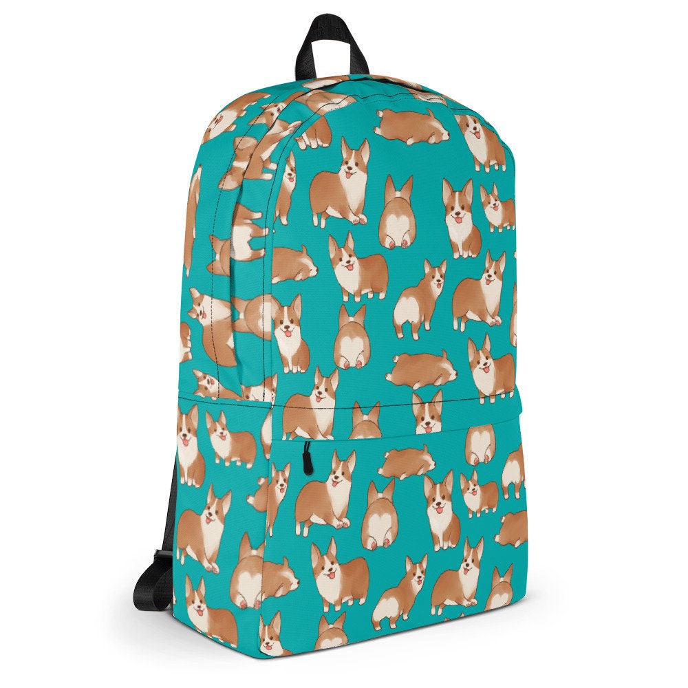 Teal Backpack // Kawaii Backpack Cute Backpack Back to Etsy