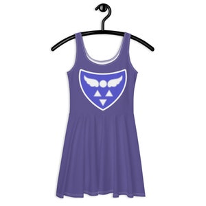 Toriel Casual Cosplay Skater Dress // Gamer Dress, Chara, Sans, Papyrus, Frisk, Asriel