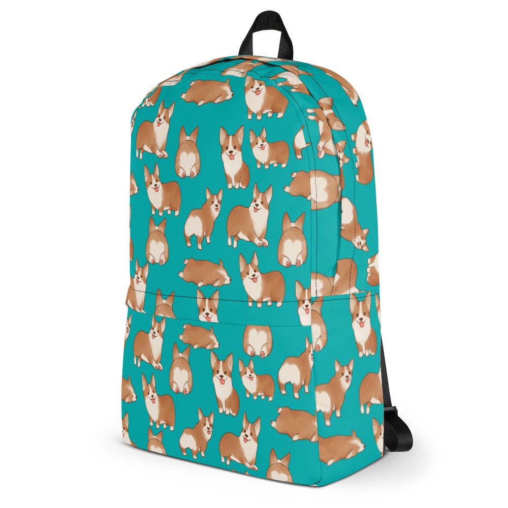 Teal Backpack // Kawaii Backpack Cute Backpack Back to Etsy