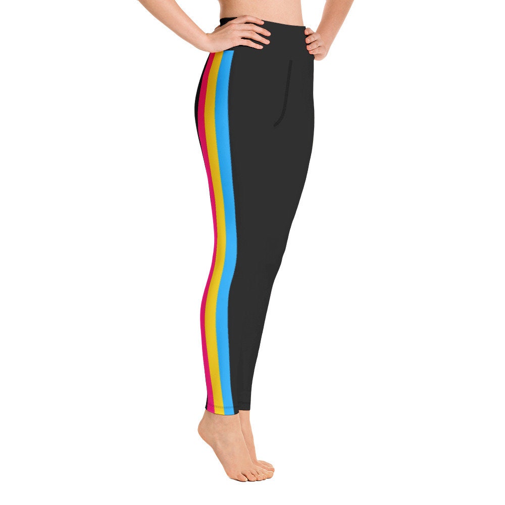Pan Pride Yoga Leggings // Pansexual 