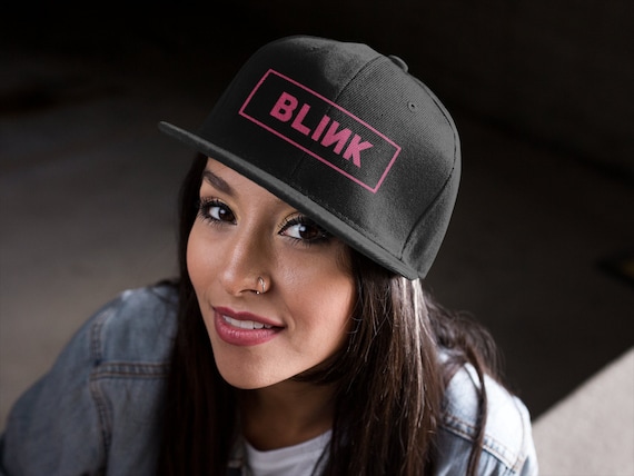 BLINK Embroidered Hat // Jisoo Lisa 