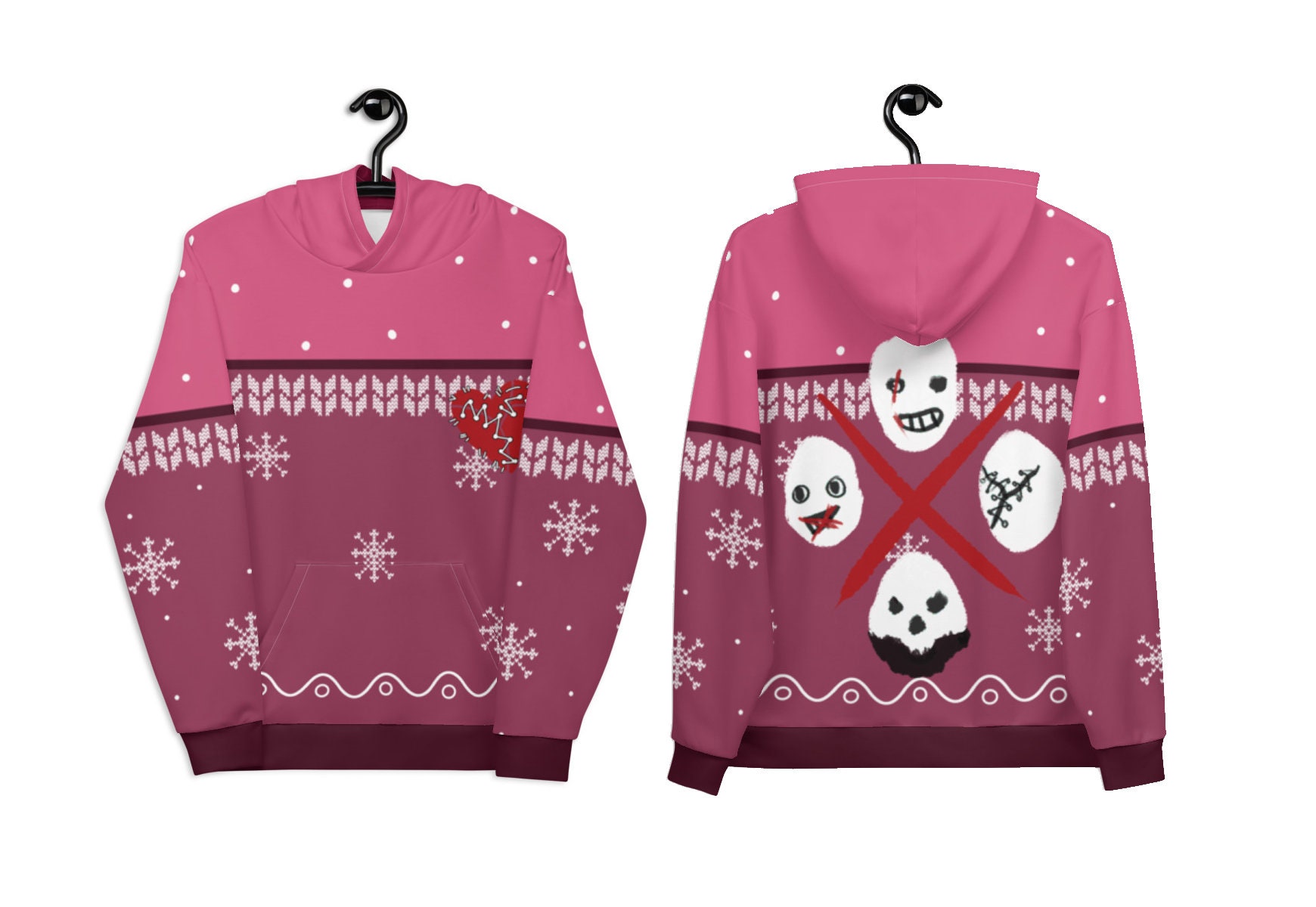 Dbd Ugly Christmas Sweatshirts Feng Min Added Dwight Etsy