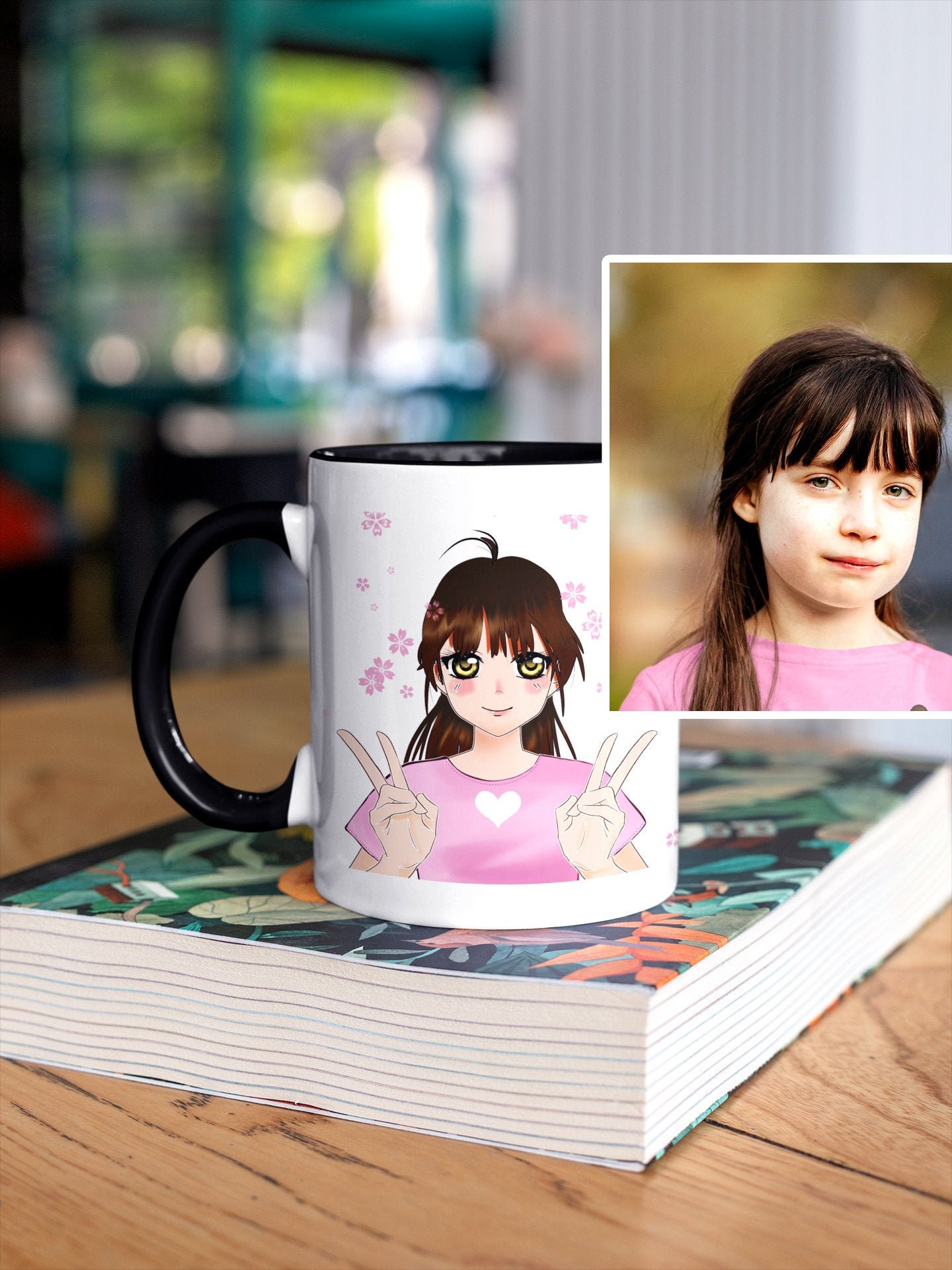 Custom Anime Self Portrait Mug // Gifts for Anime Fans - Etsy Custom Anime Self Portrait Mug // Gifts for Anime Fans - Etsy