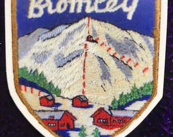 Banff Canada Ski Snowboard Sticker Decal Made From Image Of Vintage Ski Patch 