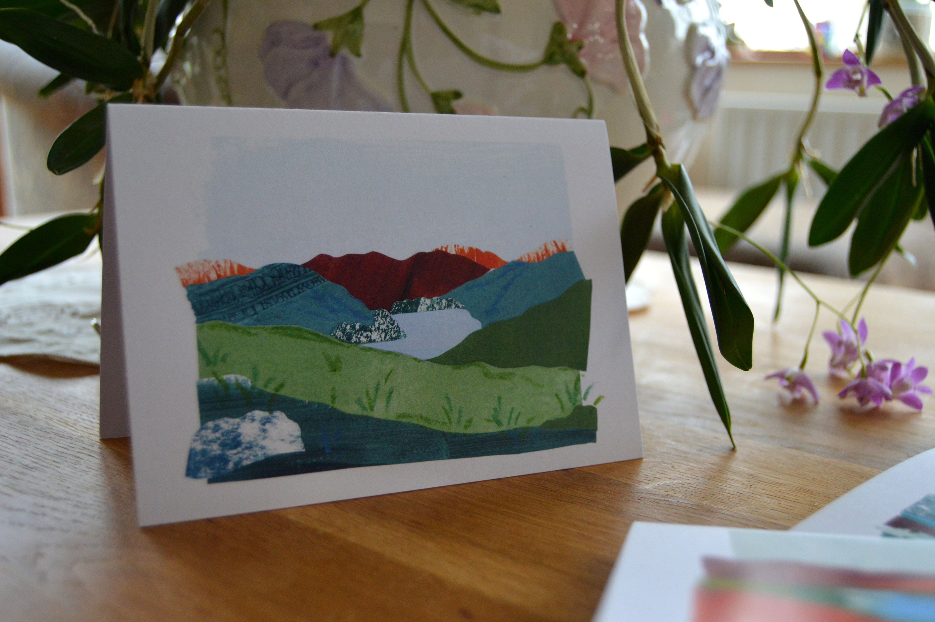 Ullswater A6 Greetings Card Lake District Card Etsy