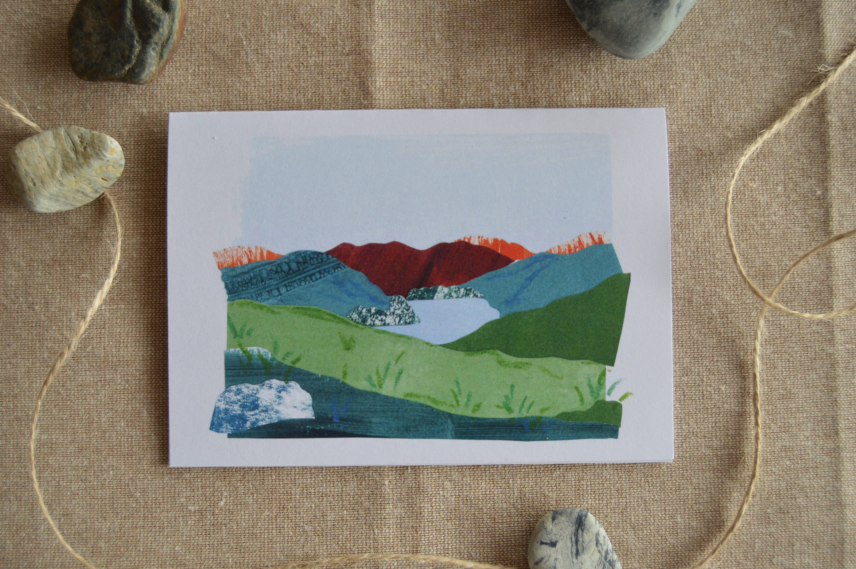 Ullswater A6 Greetings Card Lake District Card Etsy