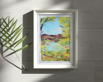 Lake District Mono Screen Print - One-off, Original, Landscape Print, Abstract