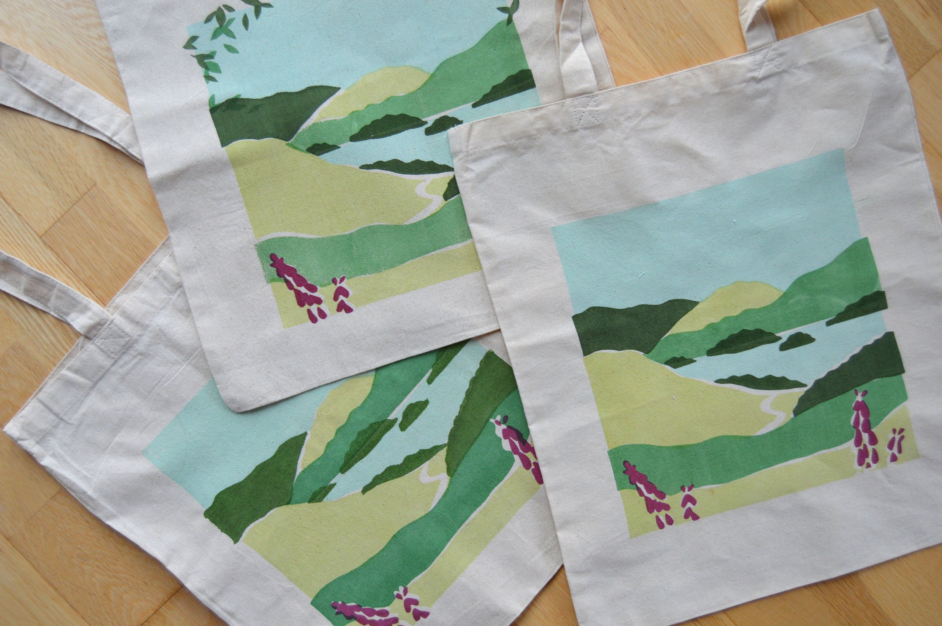 バッグ ATLAS SCREEN PRINTING Canvas Tote Alchemy_CutomToteBags-