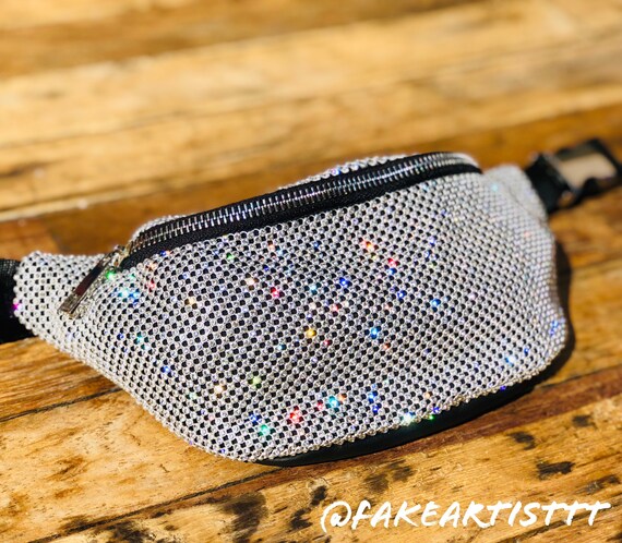 rhinestone fanny pack