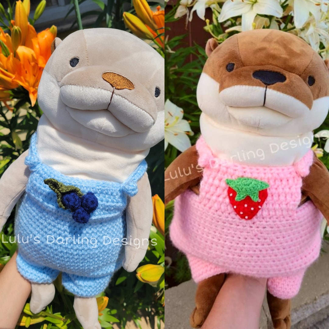 Otter Strawberry Blueberry Overalls Made for Shinada (SIZE L)