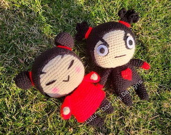 Pucca & Garu Crochet Plush