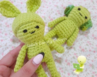 Smiski Inspired Crochet Plush