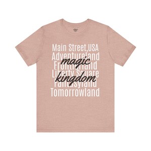 The Kingdom Adventure Unisex Jersey Tee - Disneyworld Inspired T-Shirt