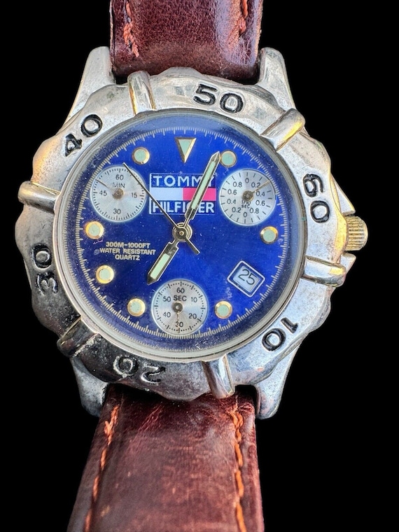 Tommy Hilfiger Mens Watch Diver Style Quartz Anal… - image 1