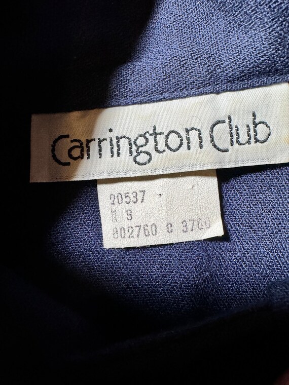 Vtg Carrington Club Blazer Jacket Women’s Militar… - image 7