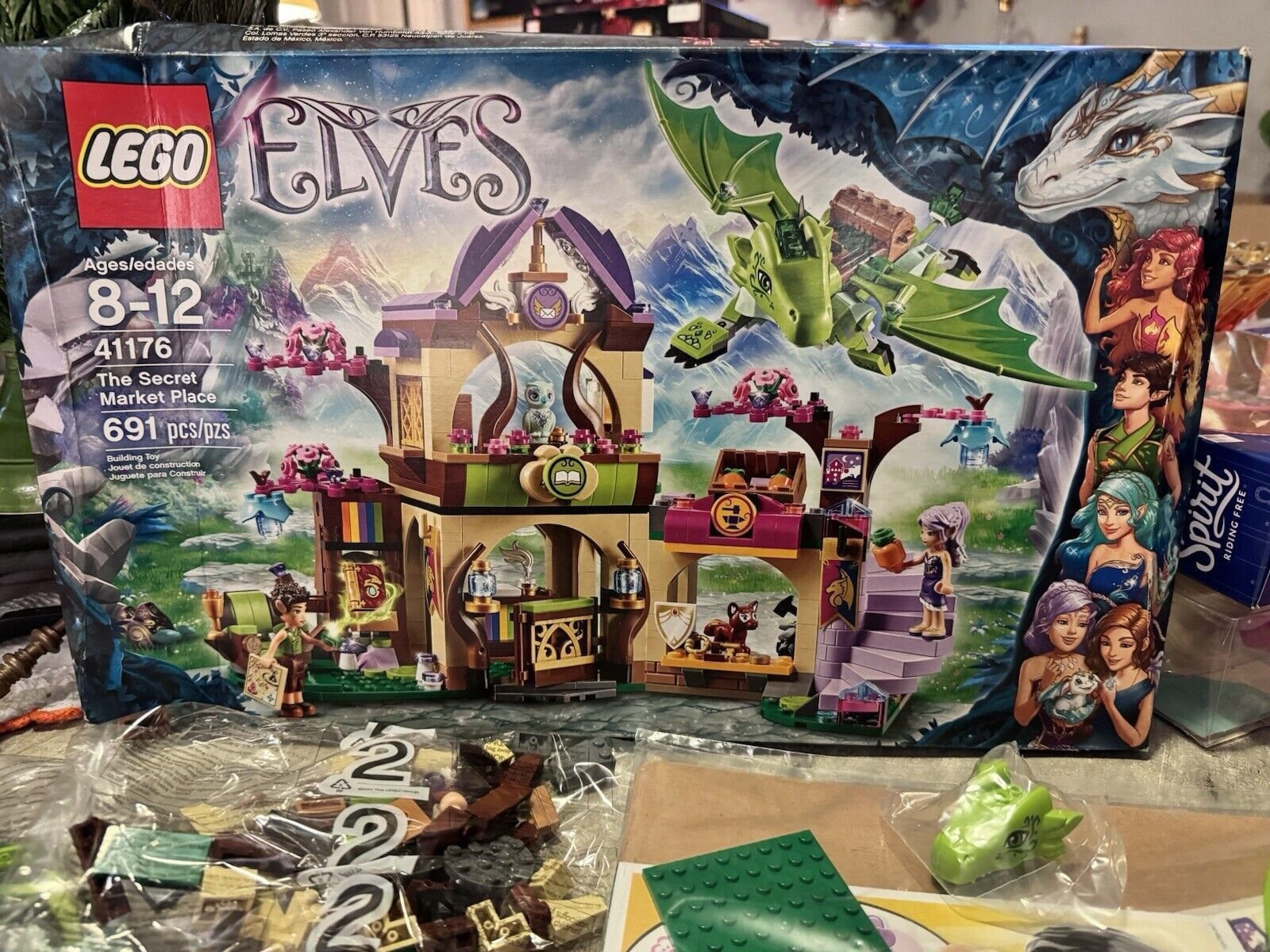 Lego 41176 elves the secret market place sale