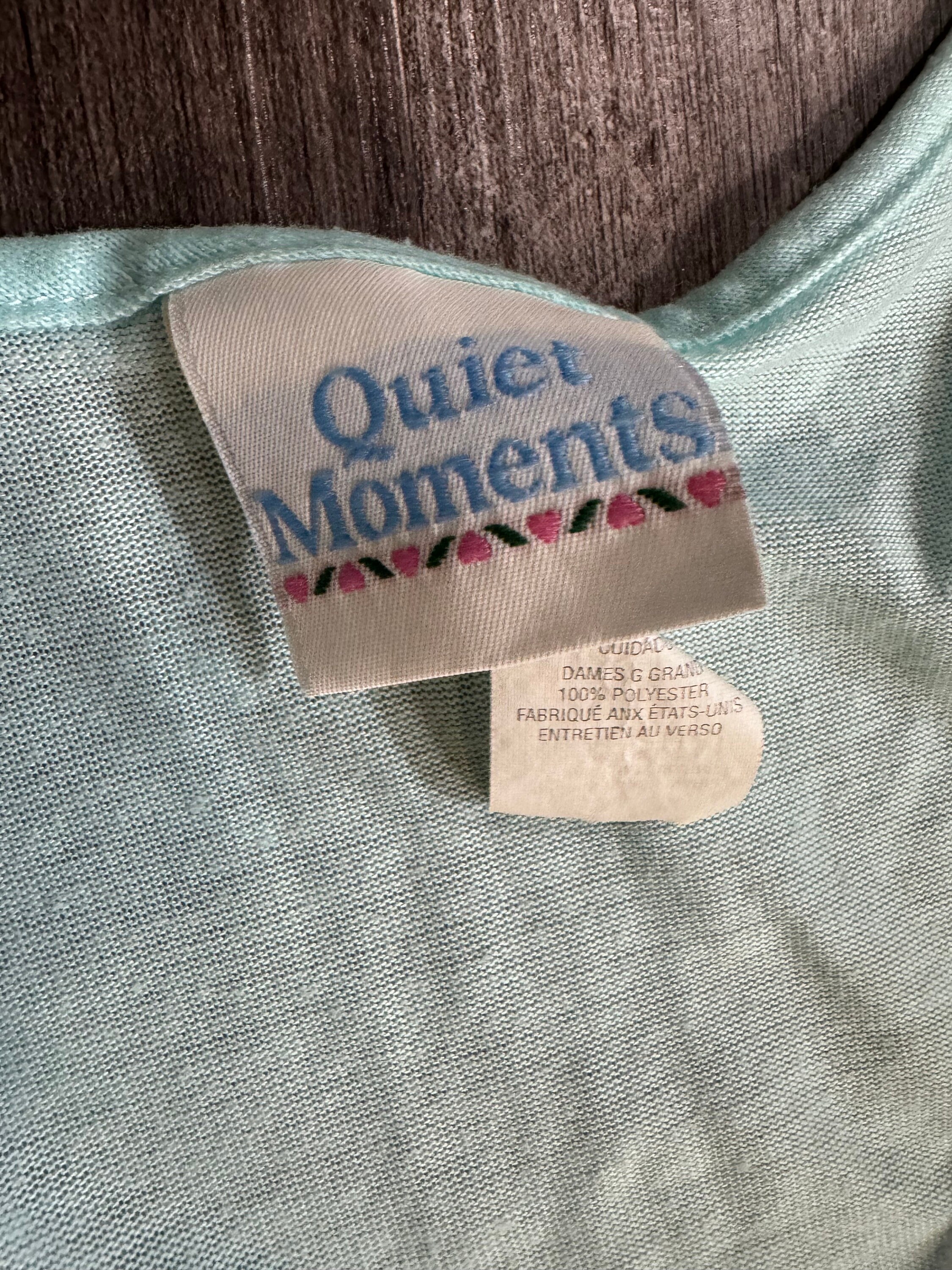 Melody Quiet Blossom Blue Nightshirt