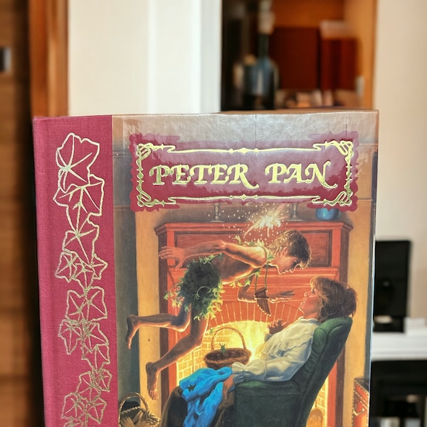 Peter Pan by J. M. Barrie 1987 Hardcover Illustrated by Greg Hildebrandt