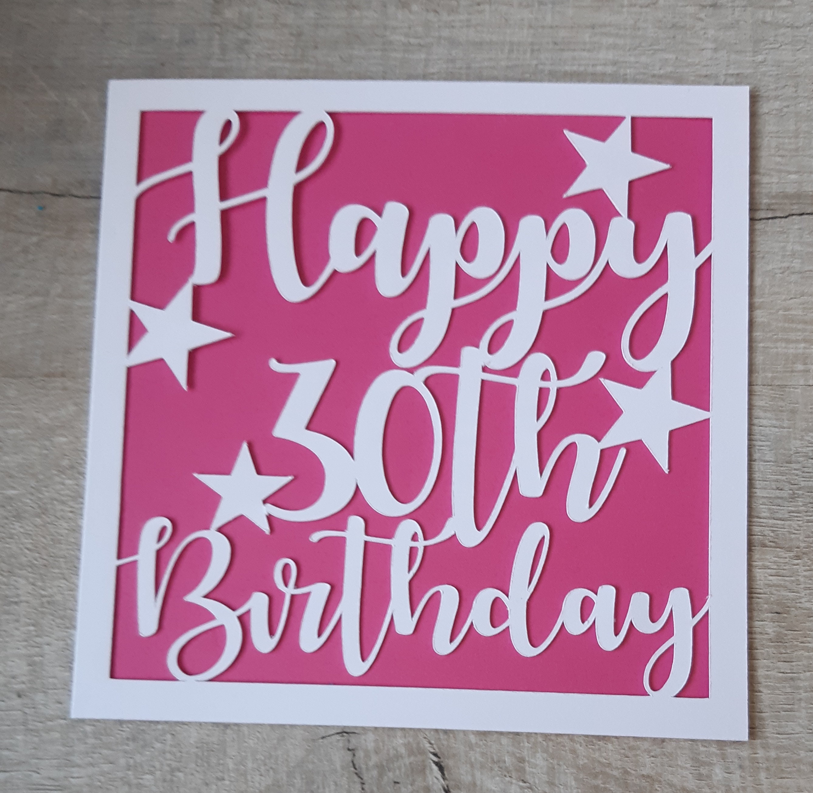 30th Birthday Cards