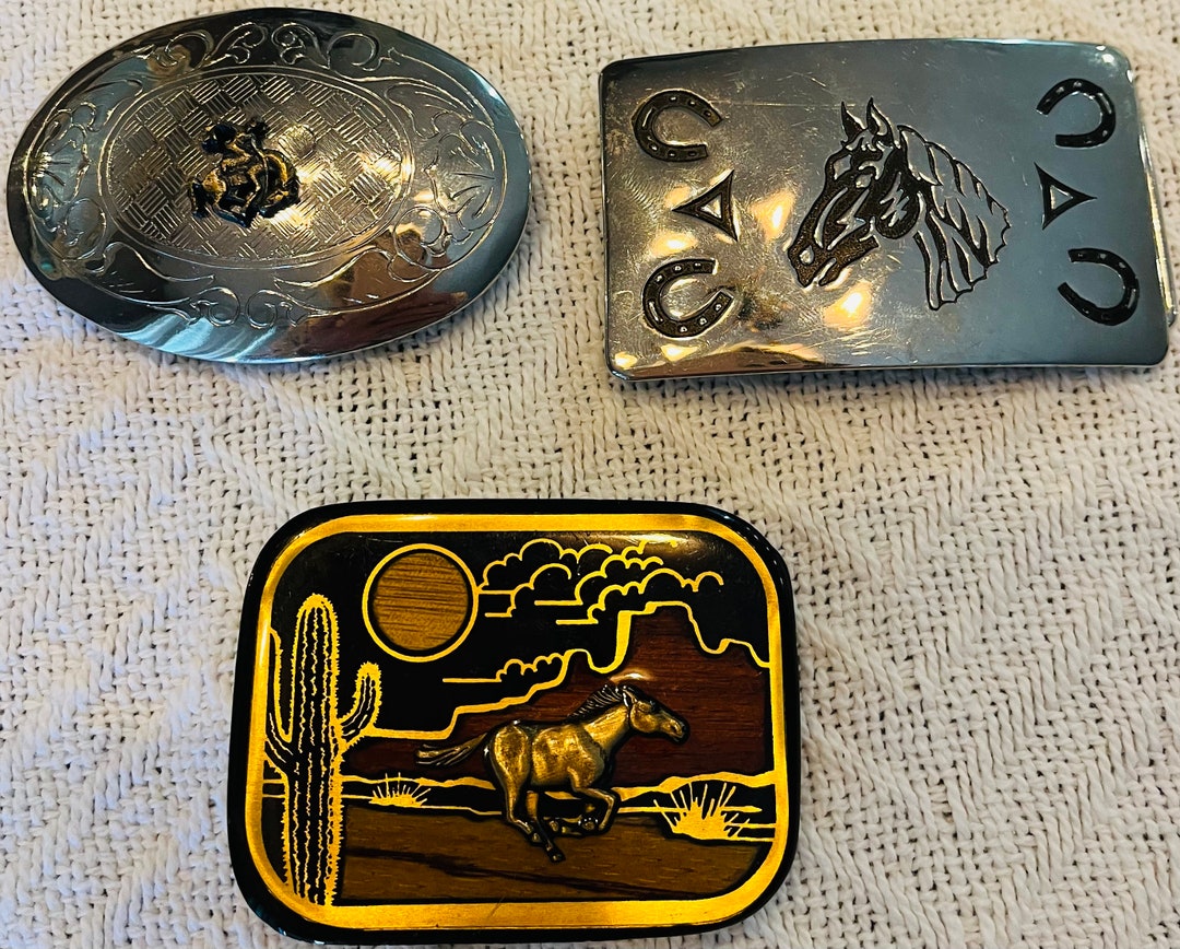 COWGIRL BELT BUCKLES Etsy