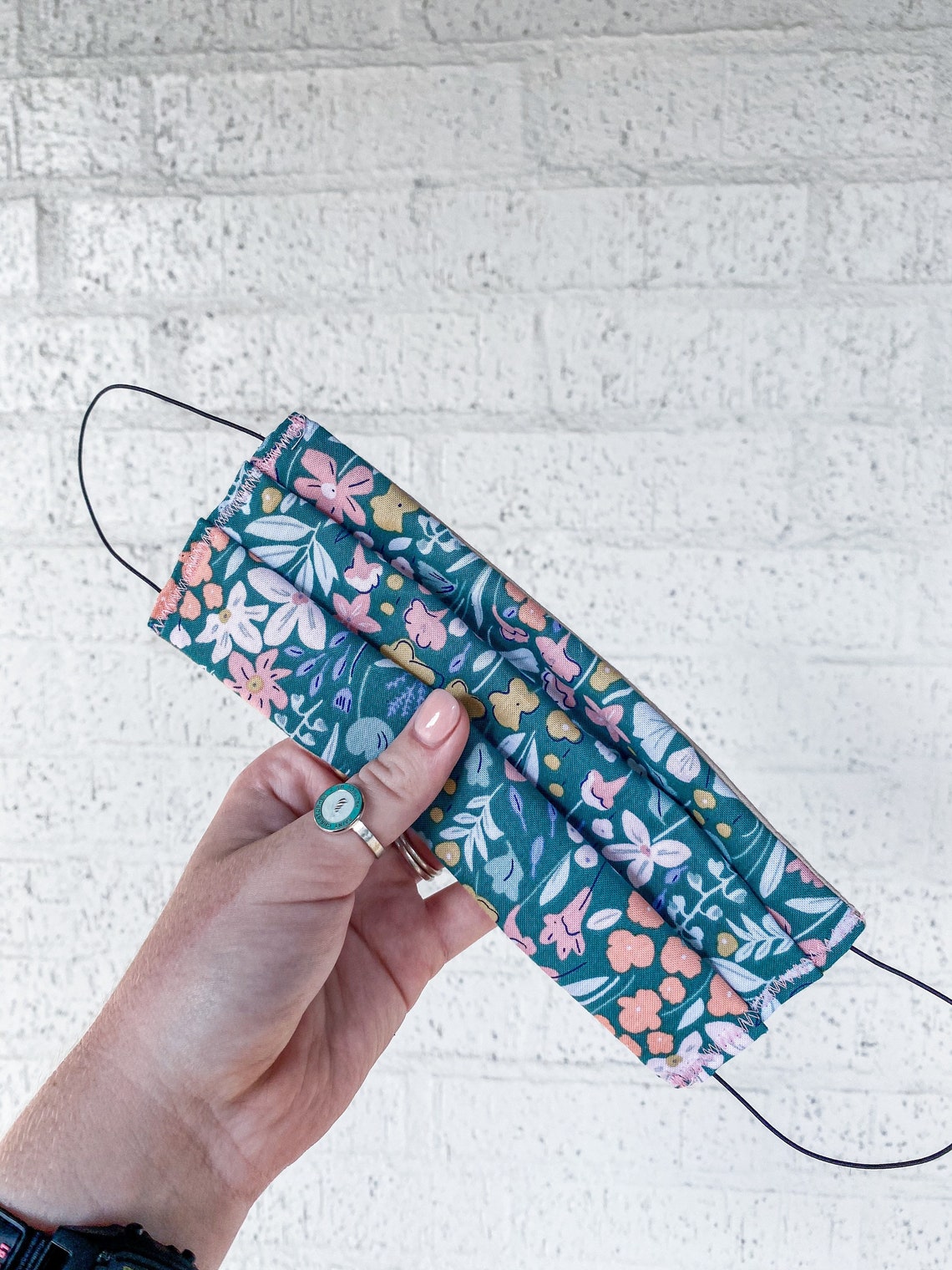 CUSTOM Reusable Cloth Embroidered Face Mask Etsy