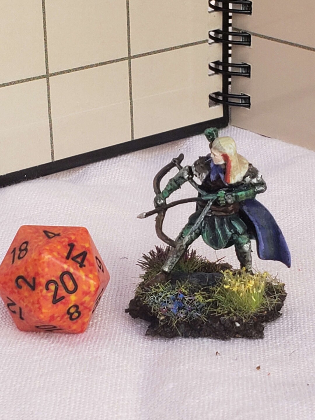 Male Elf Ranger D&D TTRPG Miniature Hand Painted - Etsy