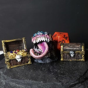 Mimic 3 Piece set D&D TTRPG Miniature Hand Painted
