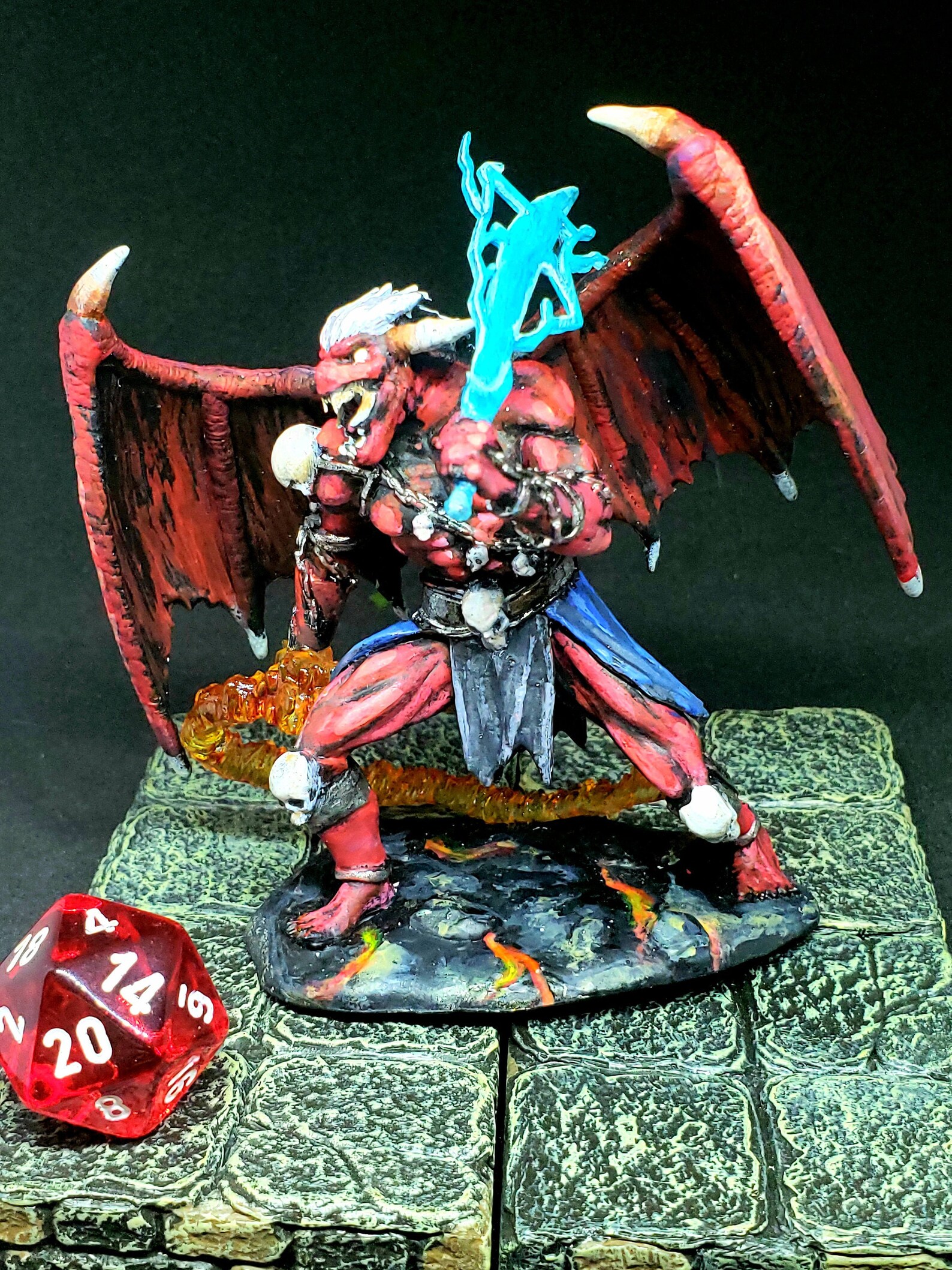 Balor Demon Miniature Nine Hells Dnd Rpg Hand Painted - Etsy Finland