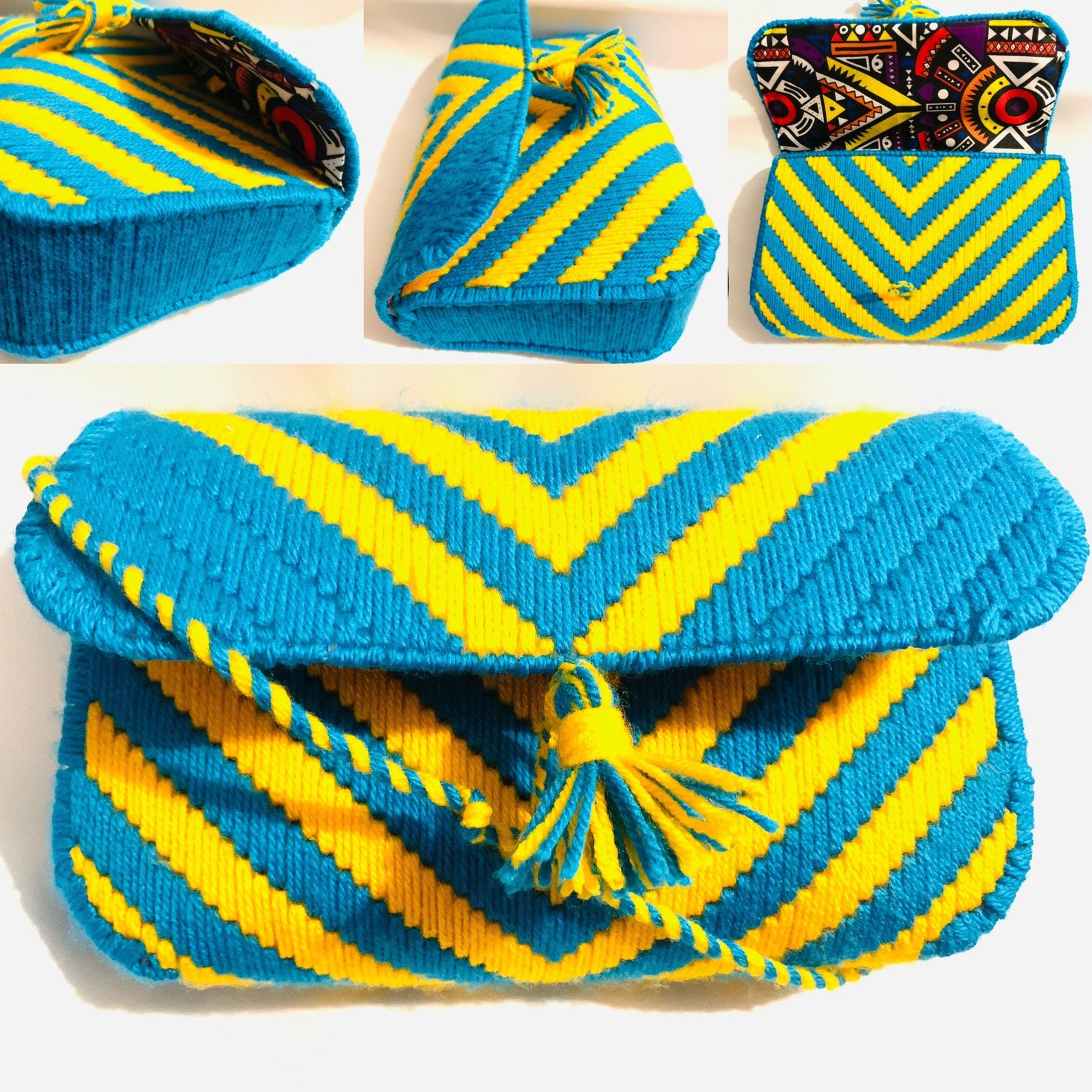 Plastic Canvas Bag Form Etsy