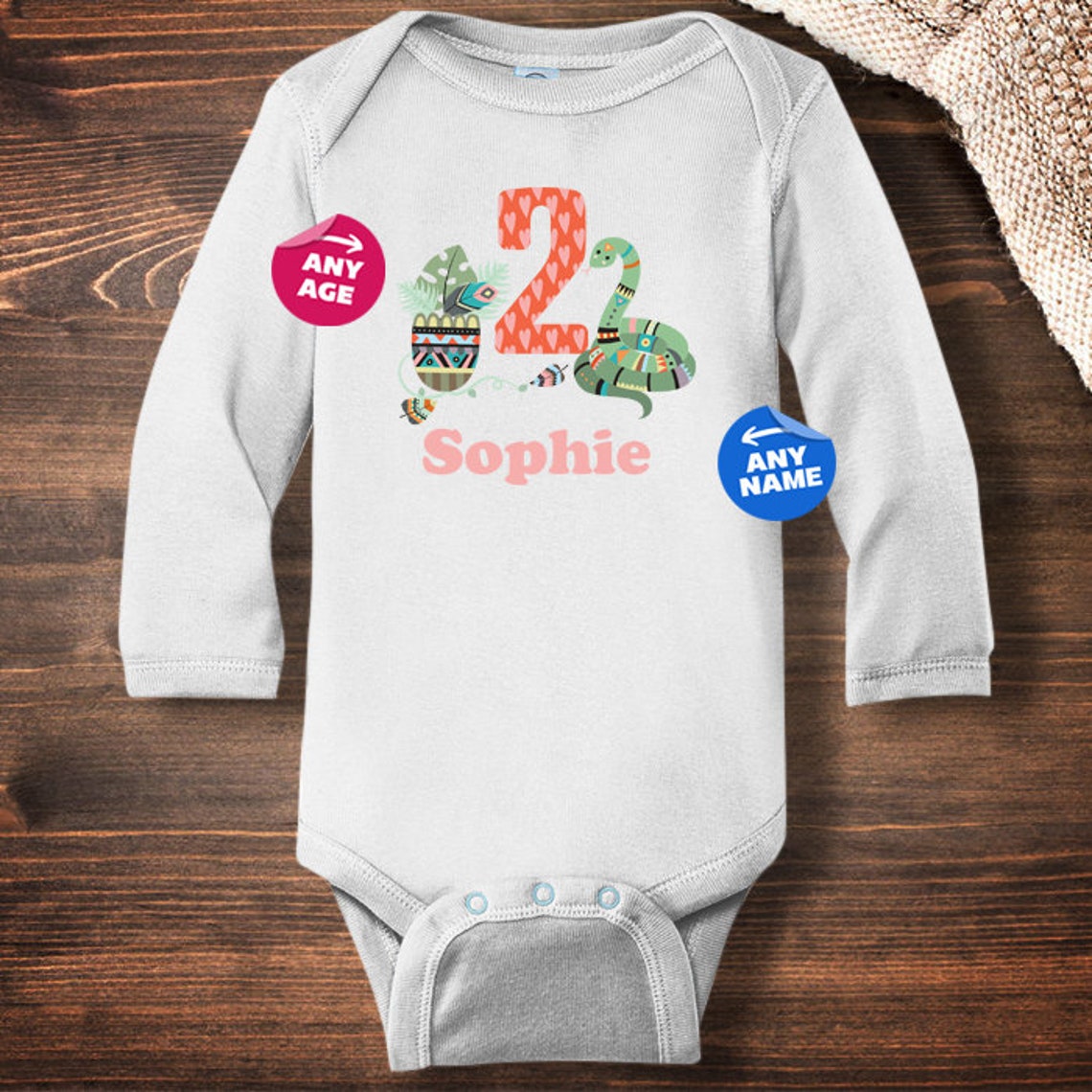 Cute Birthday Bodysuit Custom Birthday Outfit Personalized Etsy