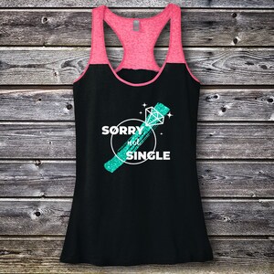 Personalized Bridal Party Shirts, Junior's Sorry Not Single Tank Top, Maid of Honor Tank Tops, Bachelorette Party Tanks, Bridal Tanks