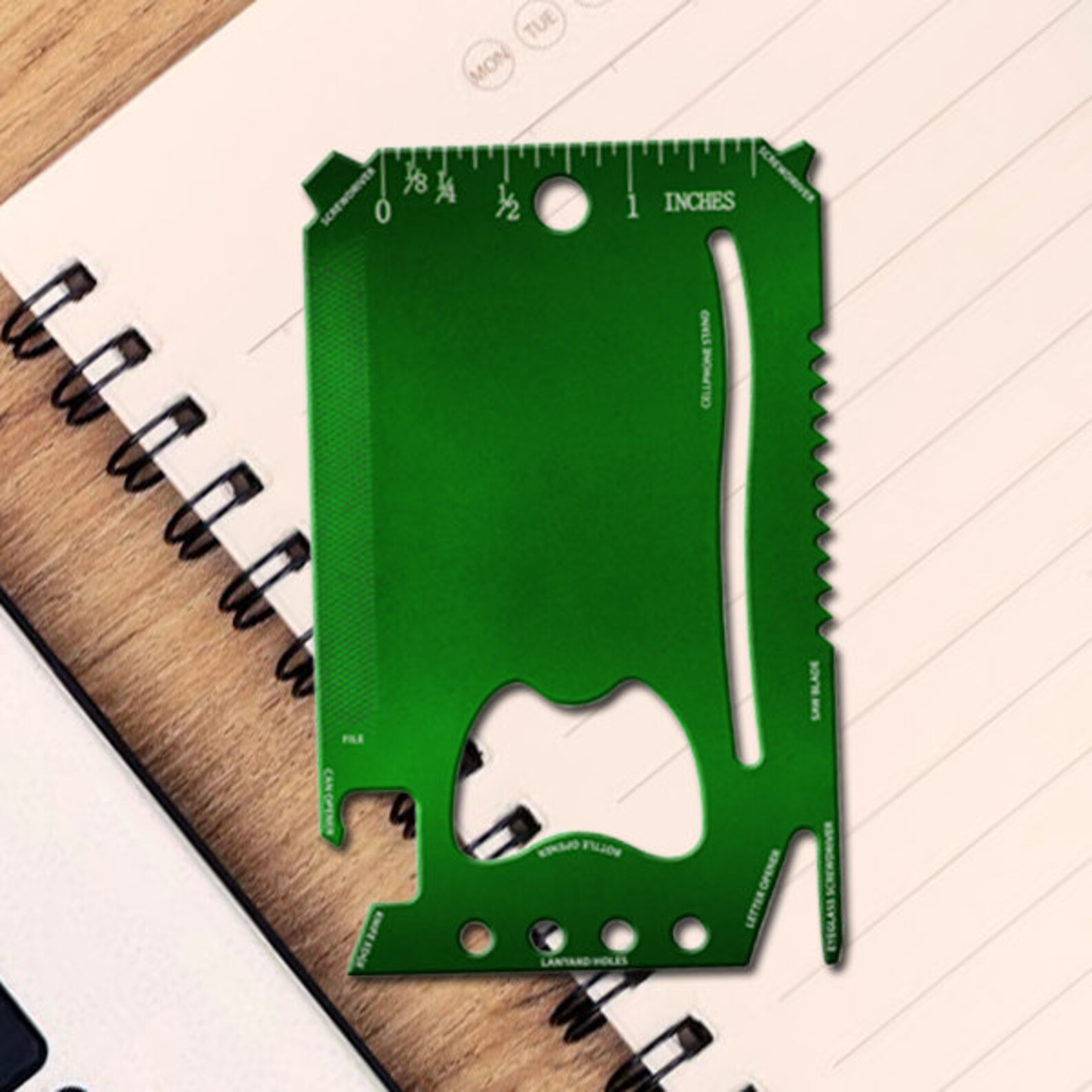 Personalized Wallet Multi Tool 12 Function Multi Tool Card Etsy