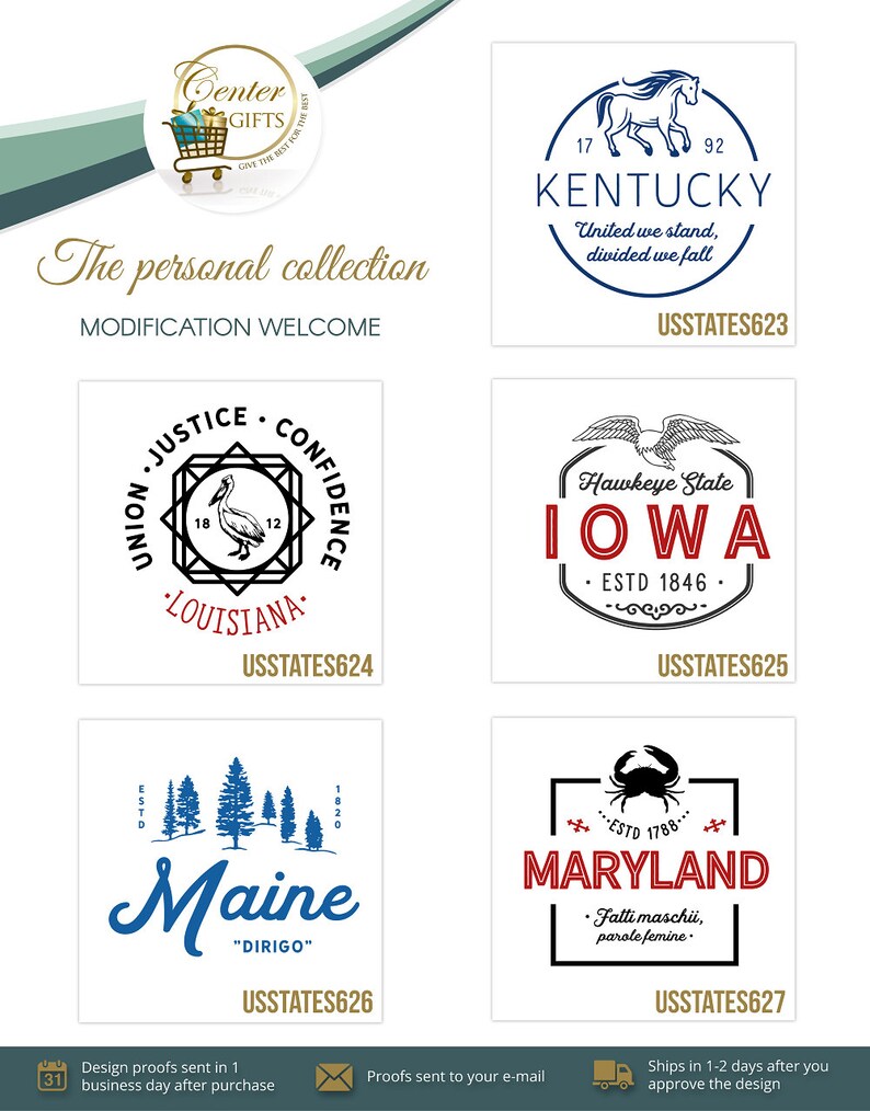Maryland State Shirt Kentucky T-Shirt Maine Ladies T Shirt Custom Iowa T-Shirts Personalized Ladies State Shirts Louisiana Tee