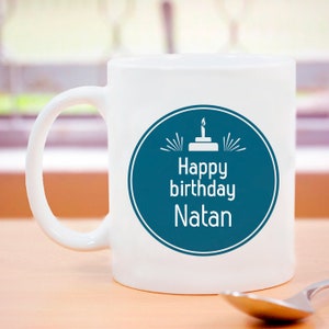 Personalized Birthday Presents, Coffee Mug for Men, Custom Birthday Mug, Birthday Gift Ideas for Him, Coffee Mug, Mug Customized, Photo Mugs