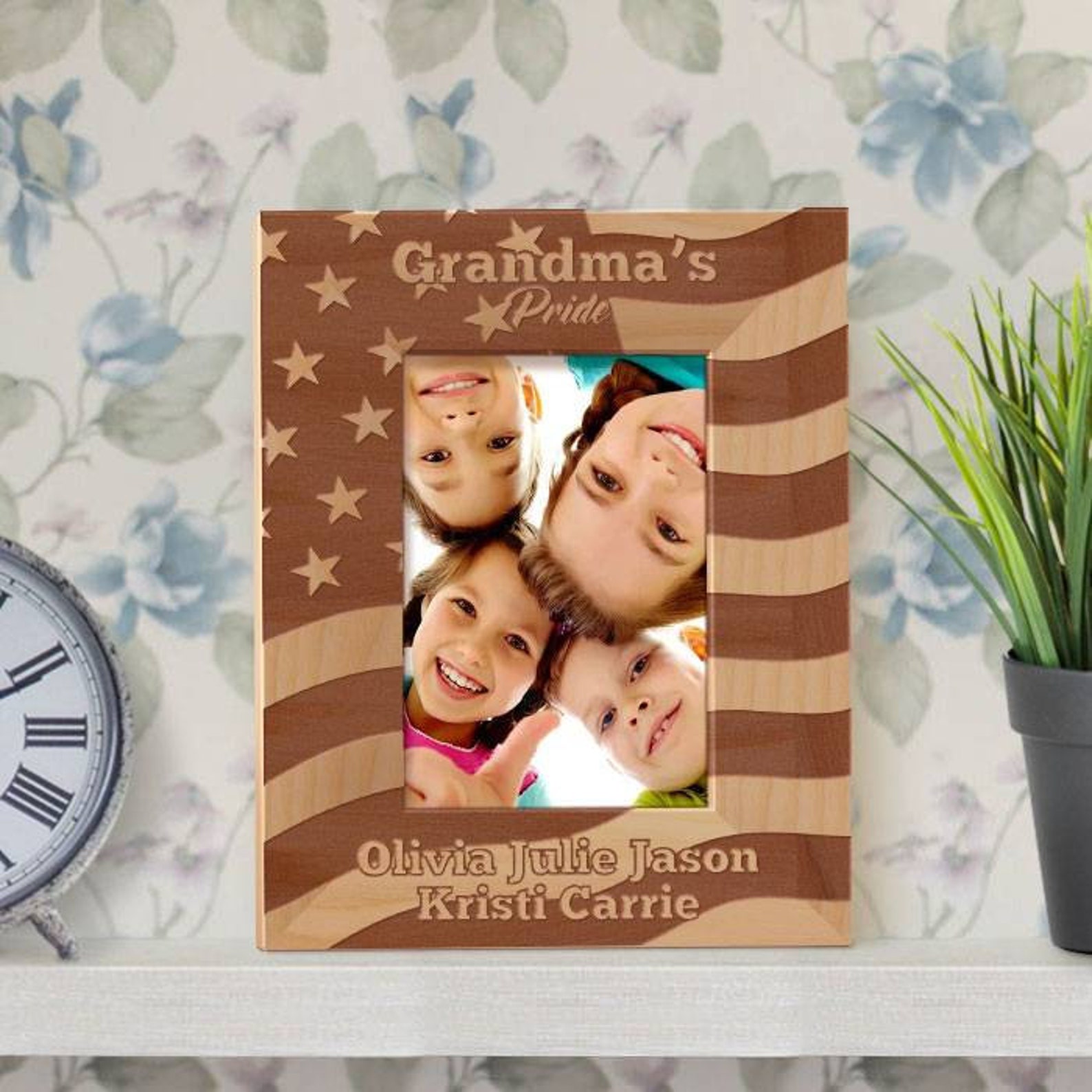 Grandma's Pride Picture Frame Grandma Picture Frames Etsy
