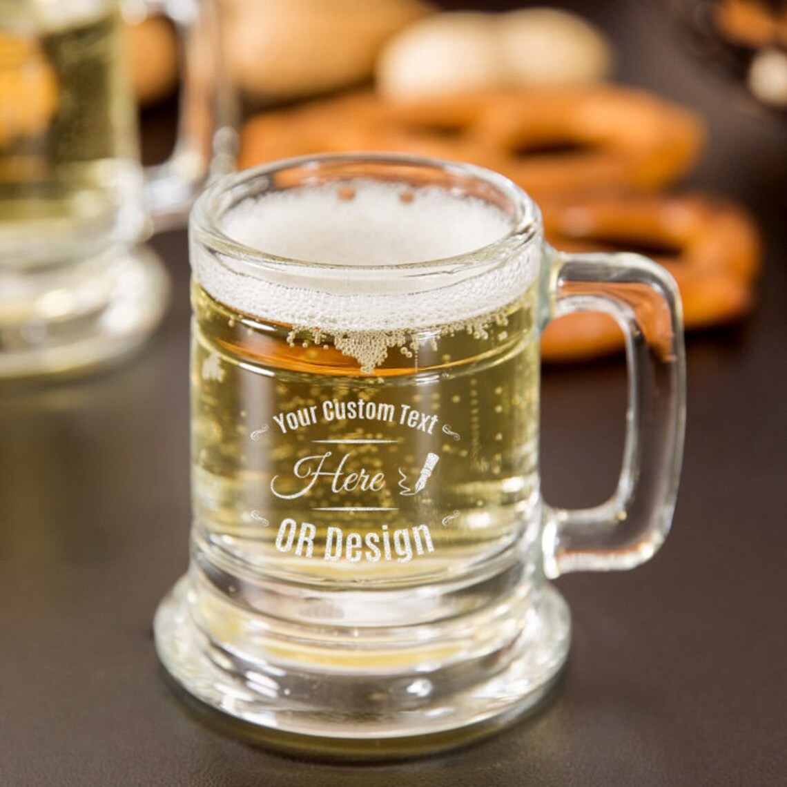 Personalised Maritime Libbey Glass Custom Logo/Design Etsy