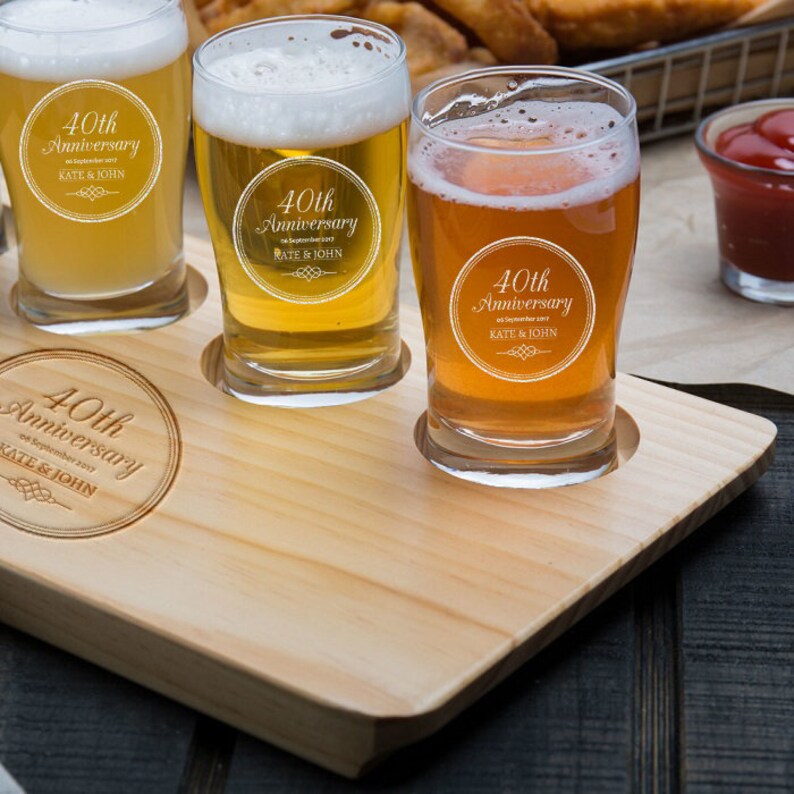 CenterGift Beer Flight Set - Thumbnail 4