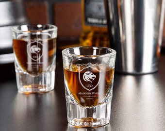 personalized Birthday shot glass, custom shot glass, birthday presents, custom name engraved, shot glass names, shot glass engraved