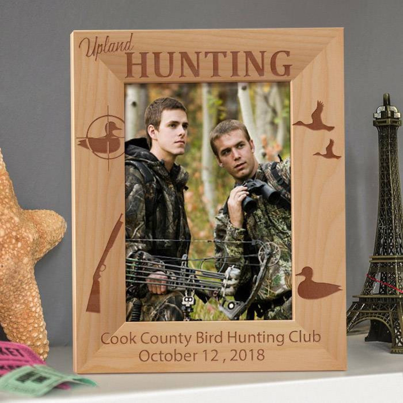 Upland Hunting Picture Frame Personalized Picture Frames Etsy