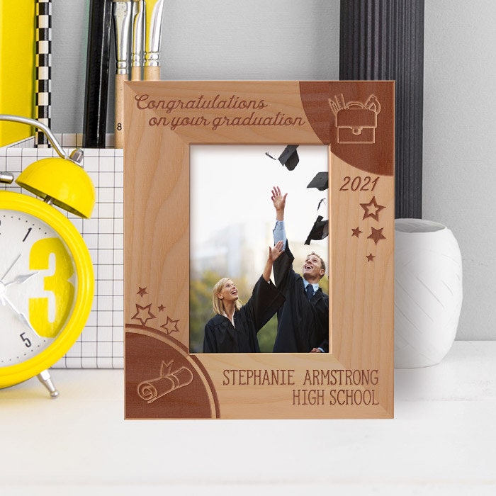 Custom Graduation Photo Frame Personalized Photo Frame | Etsy