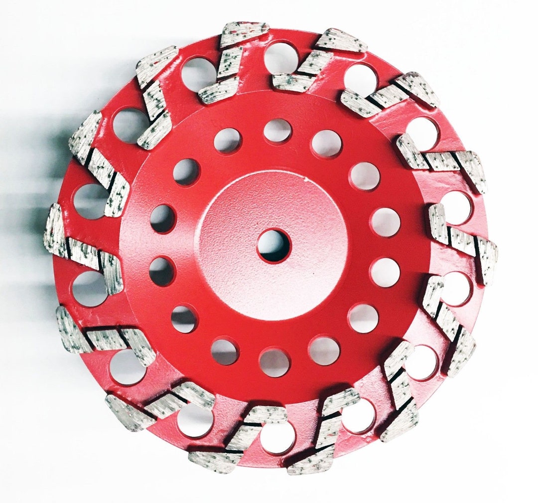 thumbnail image 2 of ADTools 2-Pack Aggressive #20/25 Grit Diamond Grinding Cup Wheels – 5/8-11 Arbor 2 of 4